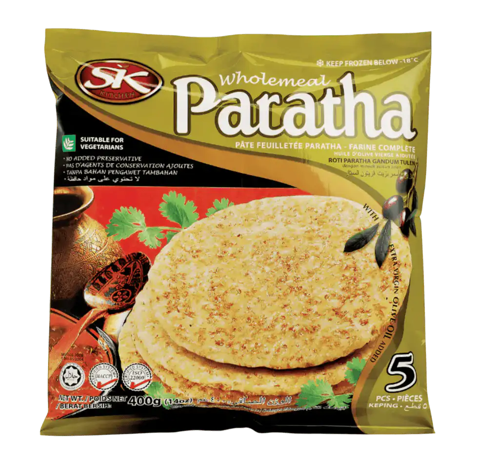 PARATHA WHOLEMEAL WITH EXTRA OLIVE OIL